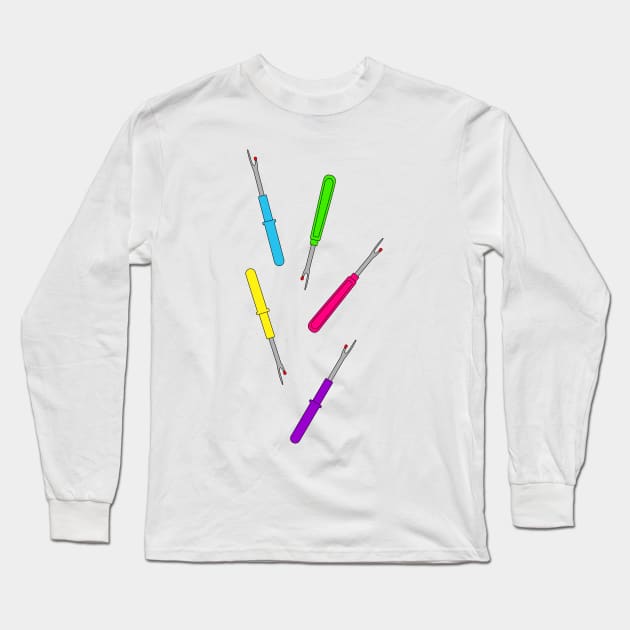 seam rippers Long Sleeve T-Shirt by B0red